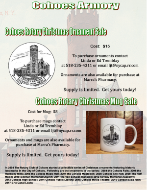 2018 Cohoes Armory Mug n Ornament