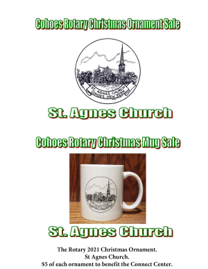 2021 Ornament & Mug, St. Agnes Church